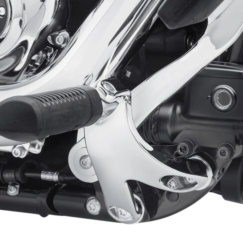 TCMT Black Front Forward Controls Mount Fit For Harley Sport Glide Fat Bob Breakout FLSB FXFB FXFBS FXBR FXBRS FXDRS Models 2018-2023 with Forward Controls in Kuwait