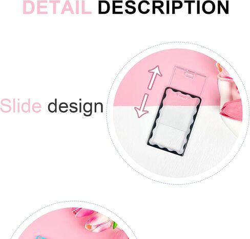 Card Display Holder Keychain Acrylic Protecting and Organizing Your Important Cards Transparent Designs for Students in Kuwait