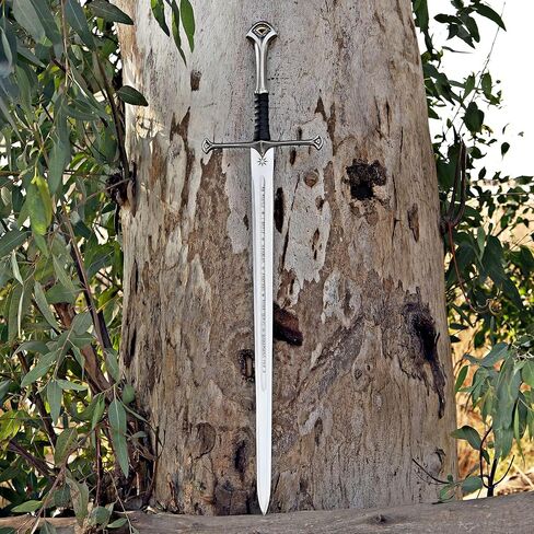 أندريل - شعلة الغرب | سيف نسخة طبق الأصل من الفولاذ المقاوم للصدأ المصنوع يدويًا | شملت Wall Mount Plaque & Scabbard | طبعة جامع in Kuwait