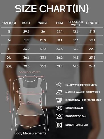 PINKMSTYLE Womens Basic Square Neck Tank Tops Double Lined Fitted Summer Tops Cute Sleeveless Shirts in Kuwait