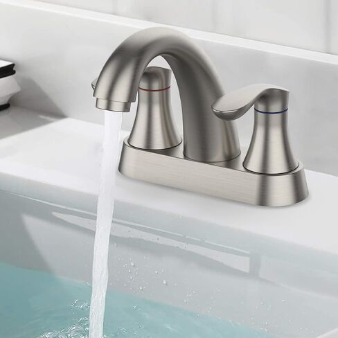Bathroom Sink Faucet, Faucet for Bathroom Sink, Widespread ORB Bathroom Faucet 3 Hole with Stainless Steel Pop Up Drain and cUPC Lead-Free Hose-(Oil Rubbed Bronze) in Saudi Arabia