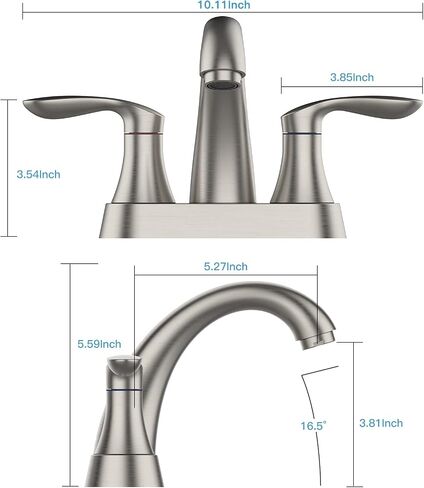 Bathroom Sink Faucet, Faucet for Bathroom Sink, Widespread ORB Bathroom Faucet 3 Hole with Stainless Steel Pop Up Drain and cUPC Lead-Free Hose-(Oil Rubbed Bronze) in Saudi Arabia