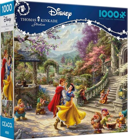 سيكو - ديزني - توماس كينكيد - سنو وايت ترقص في ضوء الشمس - أحجية الصور المقطوعة 1000 قطعة in Kuwait