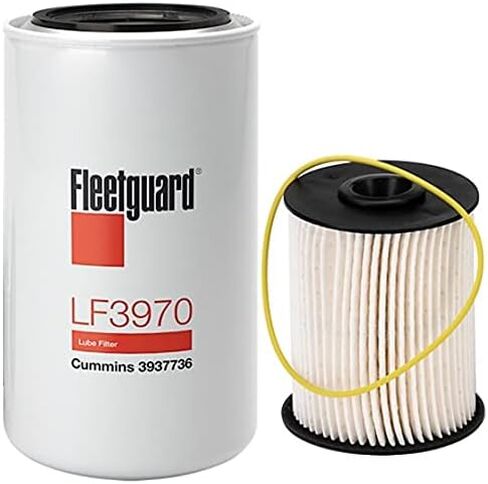 FleetGuard الأصلي - Cummins Filtration LF3970 - FS19855 KIT FleetGuard for Cummins Dodge Ram in Kuwait