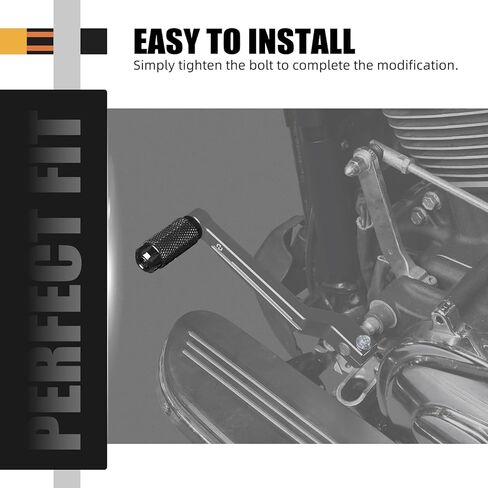 رافعة ترس البرتقالية برتقالية ربط الرافعة الرافعة الرافعة ترس بدواسة متوافقة مع Harley dyna fat bob fxdf 2010-2017 ، استبدال 33600383،33600384 ، انظر التركيب in Kuwait