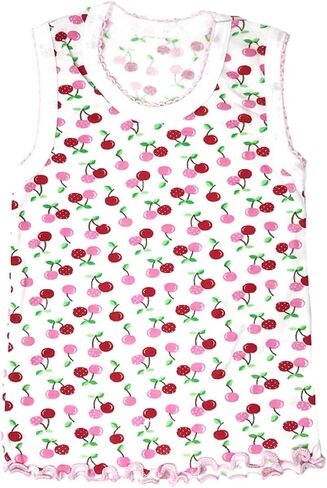 I & S Girl's 4 Pack Olcyfeless Tank Tops Loft Cotton Lundershirts in Kuwait