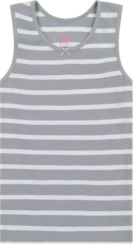 Buyless Fashion Girls Tank Tops - Sleeveless Cami Tanks Cotton Undershirts for Dance Gymnastics, Kids & Toddler Size (8 Pack) in Saudi Arabia