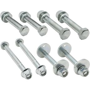 Front Upper Lower Control Arms Cam Bolts and Hardware Kit Compatible with Ram 1500 2500 3500 2002-2009 Control Arm Camber Adjust Bolt Repair Kit in Saudi Arabia