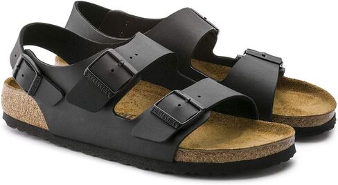 Birkenstock Unisex Milano Birko-Flor Nubuck Sandals in Saudi Arabia