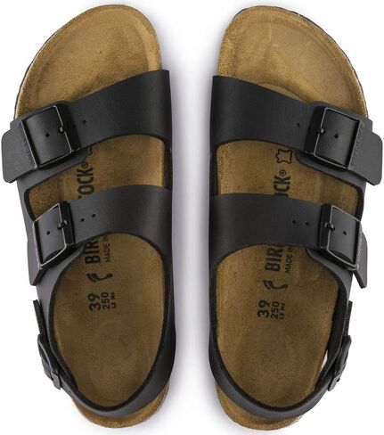 Birkenstock Unisex Milano Birko-Flor Nubuck Sandals in Saudi Arabia