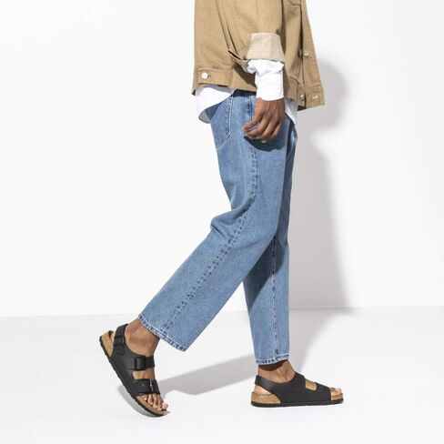 Birkenstock Unisex Milano Birko-Flor Nubuck Sandals in Saudi Arabia