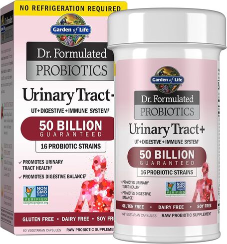 Garden Of Life, Dr. Formulated Probiotics Urinary Tract, 60 Count in Saudi Arabia