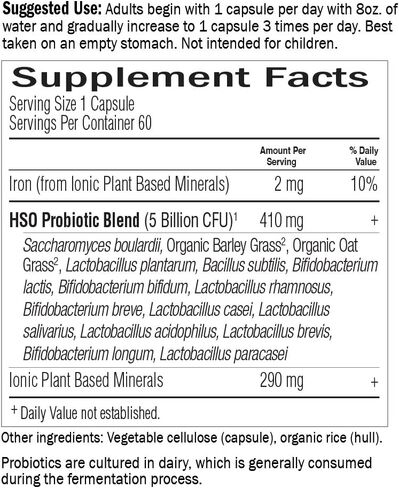 Garden of Life Probiotics for Digestive Health and Gut Health Balance, Primal Defense Ultra Ultimate Formula, 15 Billion CFU and 13 Strains Plus HSOs, Vegetarian and Gluten Free, 216 Capsules in Saudi Arabia