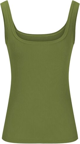 Camisetas Mujer Casual Camisas Camisa sin Mangas sólidas Tela Chaleco túnica entrenamiento Casual in Saudi Arabia