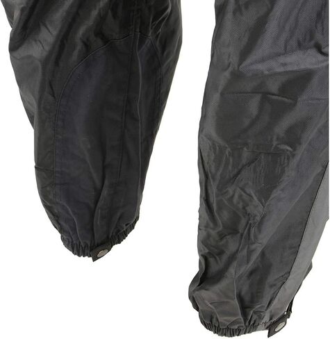 NexGen SH222503 Women's Motorcycle-Outdoors Black and Grey Hooded Water Proof Rain Suit - Medium in Saudi Arabia
