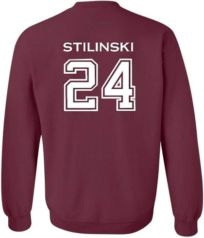 Adult Stilinski 24 Beacon Hills Lacrosse 2-Sided Crew Neck Pullover in Kuwait