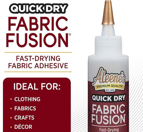 Aleene's Quick Dry Fusion Fabric Adhesive, 1 Fl Oz-3 Pack, Clear in Kuwait