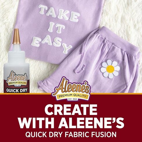 Aleene's Quick Dry Fusion Fabric Adhesive, 1 Fl Oz-3 Pack, Clear in Kuwait