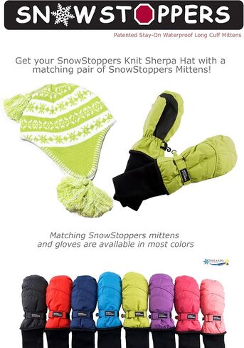 SnowStoppers Winter Sherpa Knit Hat for Kids in Kuwait
