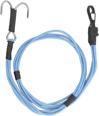 Keenso RC Crawler Durable Winch Strap with Stainless Steel Hooks for 1/10 1/8 RC Car, Reliable Towing Rope for Rescue Operations (Blue) in Saudi Arabia