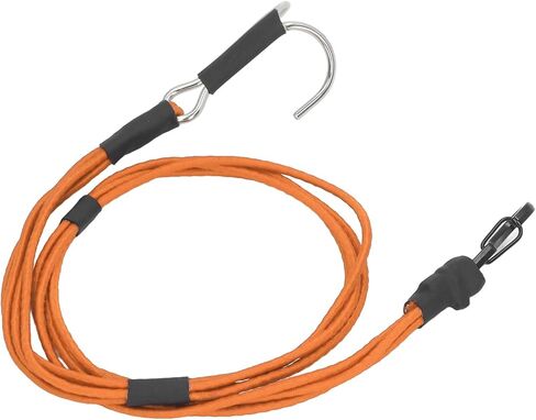 Keenso RC Crawler Durable Winch Strap with Stainless Steel Hooks for 1/10 1/8 RC Car, Reliable Towing Rope for Rescue Operations (Blue) in Saudi Arabia