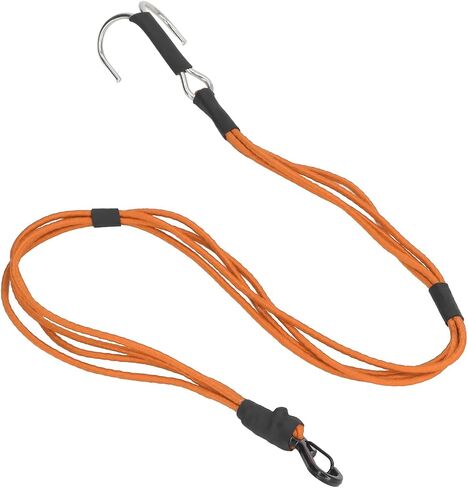 Keenso RC Crawler Durable Winch Strap with Stainless Steel Hooks for 1/10 1/8 RC Car, Reliable Towing Rope for Rescue Operations (Blue) in Saudi Arabia