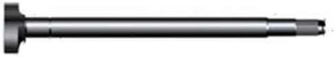 HALDEX CS41114 Air Brake Camshaft Rear, Left Side, Trailer Axle, for Use with Meritor with 16 1/2 in. Q+ Brakes, 24.06 in. Camshaft Length for Midland in Saudi Arabia