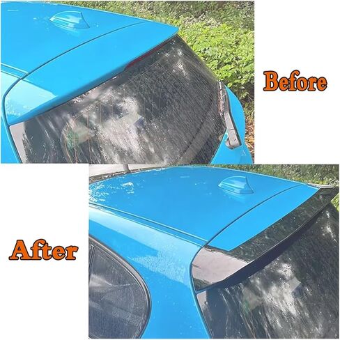 Car Tail Wings Fixed Wind Spoiler Rear Wing Auto Decoration Accessory Compatible For BMW 1 Series F20 F21 116i 120i 118i M135i 2011-2018(Gloss Black) in Kuwait