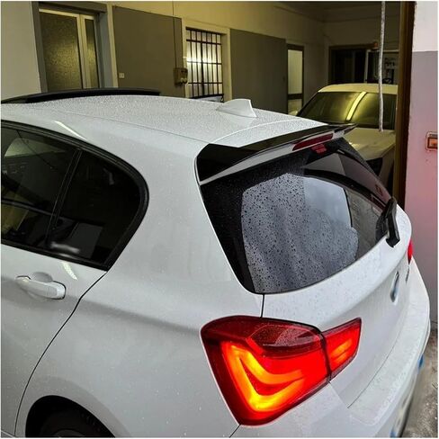Car Tail Wings Fixed Wind Spoiler Rear Wing Auto Decoration Accessory Compatible For BMW 1 Series F20 F21 116i 120i 118i M135i 2011-2018(Gloss Black) in Kuwait