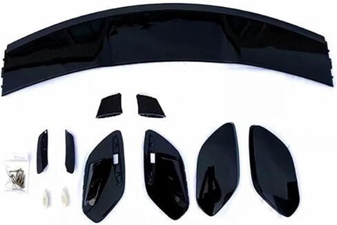 Compatible for Benz A-Class W176 W177 A180 A200 A220 A250 A260 AMG A45 2013-2022 Rear Roof Trunk Spoiler Wings Car Accessories(W177 Glossy Black) in Saudi Arabia