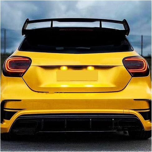 Compatible for Benz A-Class W176 W177 A180 A200 A220 A250 A260 AMG A45 2013-2022 Rear Roof Trunk Spoiler Wings Car Accessories(W177 Glossy Black) in Saudi Arabia