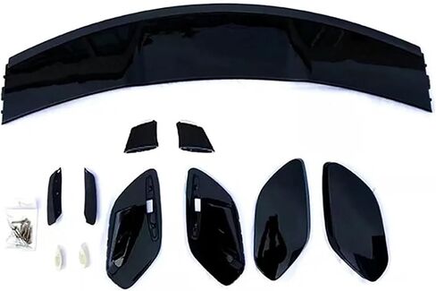Compatible for Benz A-Class W176 W177 A180 A200 A220 A250 A260 AMG A45 2013-2022 Rear Roof Trunk Spoiler Wings Car Accessories(W177 Glossy Black) in Saudi Arabia