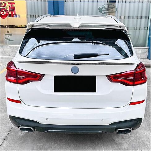 Tail Tail الخلفي منتصف المفسد تقليم متوافق مع BMW X3 IX3 G01 2018 2019 2020 2021 2022 2023 CAR ROOP SPOANIDERS MIDLE in Kuwait