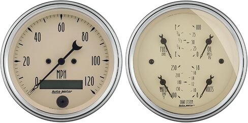 Auto Meter 1800 Atique Beige Street Rod Kit in Saudi Arabia