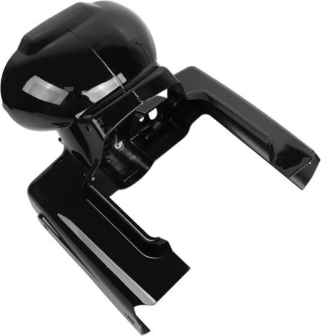 غلاف مقياس الدراجات النارية غلاف Nacelle Speedo Fairing الحدود تقليم الإسكان ملاءمة لهارلي رود Glide Fltr 1998-2013 ، زاوية/لمعان أسود in Kuwait