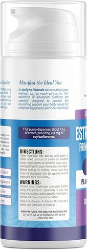 Joellyne Naturals Phytoestrogen Cream with Soy Isoflavones and Herbal Extracts — 5.1 oz in Kuwait