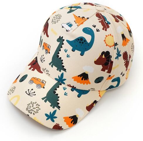 Kids Baseball Cap Toddler Sun Hats Adjustable Summer Hat for Boys Girls 2-4Years in Kuwait