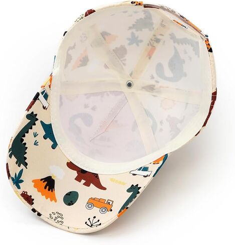 Kids Baseball Cap Toddler Sun Hats Adjustable Summer Hat for Boys Girls 2-4Years in Kuwait