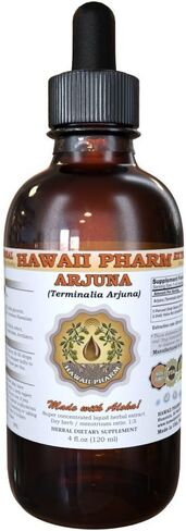 Arjuna Liquid Extract ، Arjuna العضوية (Terminalia arjuna) مجفف مسحوق المسحوق ملحق العشبية 4 أوقية in Saudi Arabia