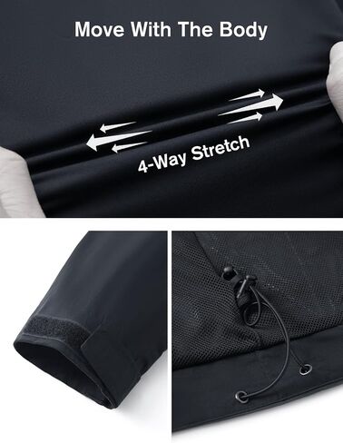 Fit Space Women Women's Hydrolite Golf Jacket Stacket Waterproof 20k Rain Scedct in Kuwait