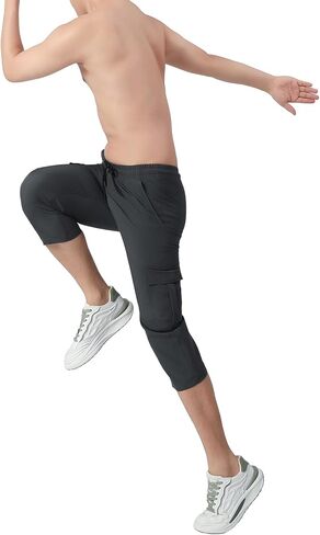 Boys Cargo Capris Youth Quick Dry Lightweight Pull-On Hiking Shorts for Sports Outdoor in Kuwait