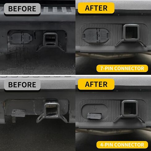 Trailer Hitch Cover Compatible with 2022-2025 Ford Maverick Tow Trailer Hitch Cover Towing Hitch Plug Insert 2024 Maverick Accessories in Kuwait