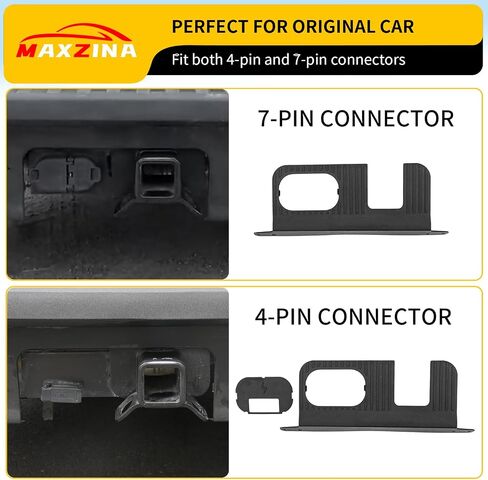 Trailer Hitch Cover Compatible with 2022-2025 Ford Maverick Tow Trailer Hitch Cover Towing Hitch Plug Insert 2024 Maverick Accessories in Kuwait