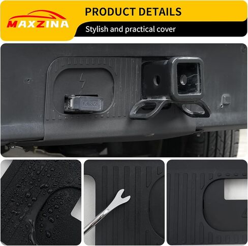 Trailer Hitch Cover Compatible with 2022-2025 Ford Maverick Tow Trailer Hitch Cover Towing Hitch Plug Insert 2024 Maverick Accessories in Kuwait