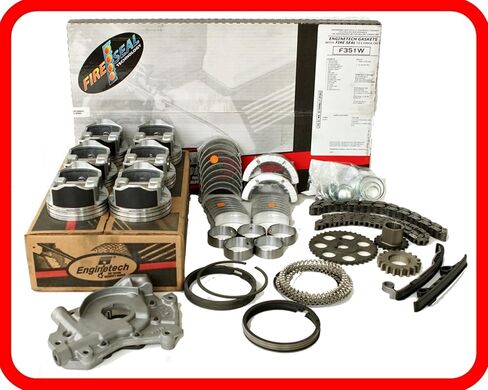 Engine Rebuild Overhaul Kit FITS: 97-01 Ford Ranger Explorer Mountaineer 4.0L SOHC V6 VINS E,K (WITH BALANCED SHAFT) in Saudi Arabia