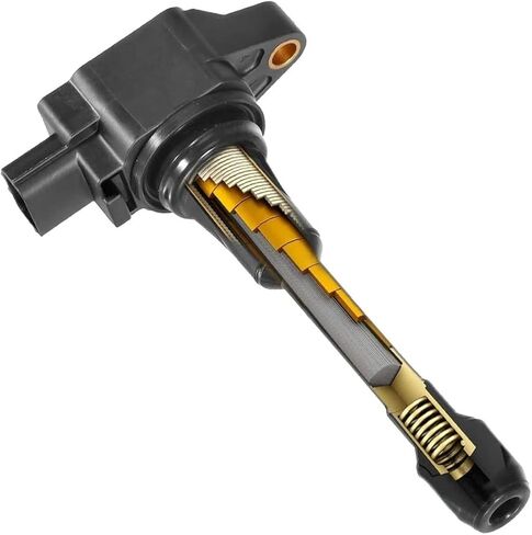 4 Ignition Coil + 4 Double Iridium Spark Plug Compatible Compatible With Nissan Altima Cube Rogue Infiniti FX50 UF-549 C1696 5C1753 E1049 52-2108 in Saudi Arabia