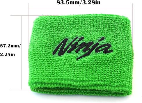 مناسب لـ Kawasaki Ninja 1000SX 2024 2023 Ninja 1000 ZX6R ZX636 ZX10R ZH2 CNC Motorcycle Front Frane Fluid Capoir Cover Cover Cover Cover (Green) in Saudi Arabia