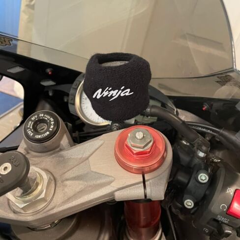مناسب لـ Kawasaki Ninja 1000SX 2024 2023 Ninja 1000 ZX6R ZX636 ZX10R ZH2 CNC Motorcycle Front Frane Fluid Capoir Cover Cover Cover Cover (Green) in Kuwait