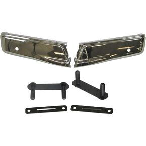 Rear Bumper Chrome Ends Plate Outer Bracket Styleside for Ford for F150 2015-2020 w/Senso Ho in Kuwait