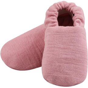 Comfortable Newborns Cotton Socks Shoes Gentle Care Prewalker for Boys and Girls Baby Learning to Walking Shoes in Kuwait